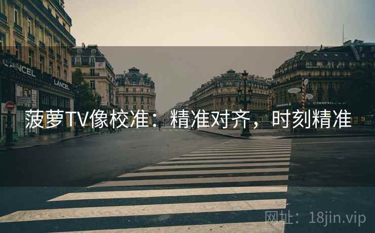 菠萝TV像校准:精准对齐,时刻精准 菠萝TV像校准:精准对齐,时刻精准